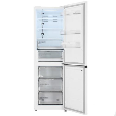Холодильник с морозильником   Midea MDRB471MGF01O белый