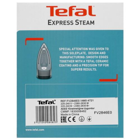 Утюг Tefal Express Steam FV2846E0 черный