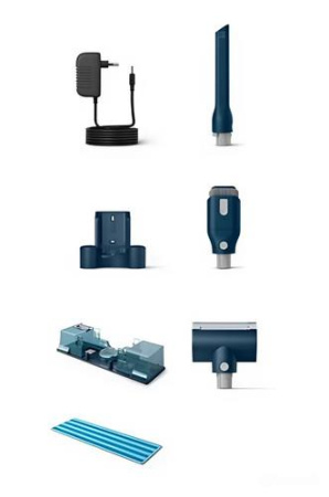Вертикальный пылесос  Philips XC5141/01  синий
