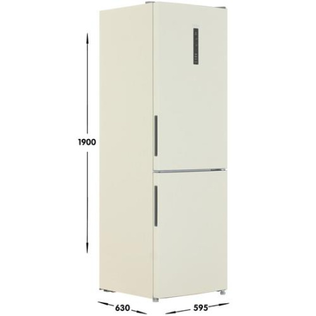 Холодильник с морозильником   Haier CEF535ACG бежевый