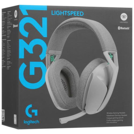 Беспроводные наушники Logitech G321 Lightspeed  белый 2025