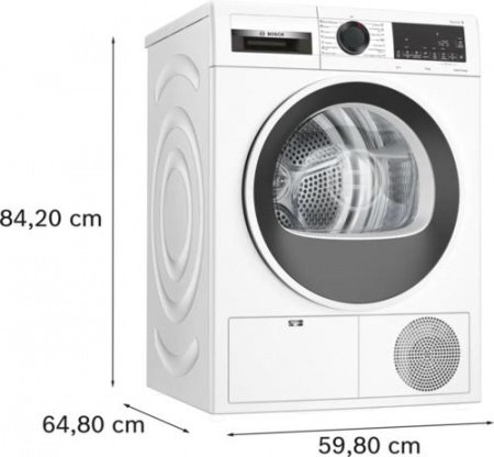 Сушильная машина Bosch WQG24100BY белый