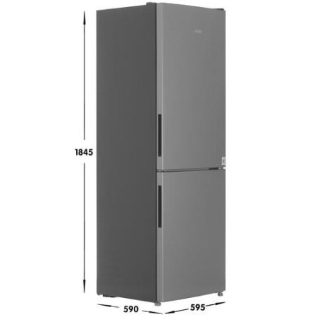 Холодильник с морозильником   Haier CBF530ASG серебристый