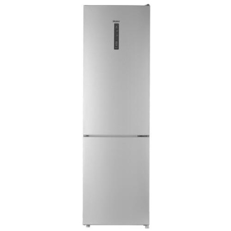 Холодильник с морозильником   Haier CEF537ASD серебристый