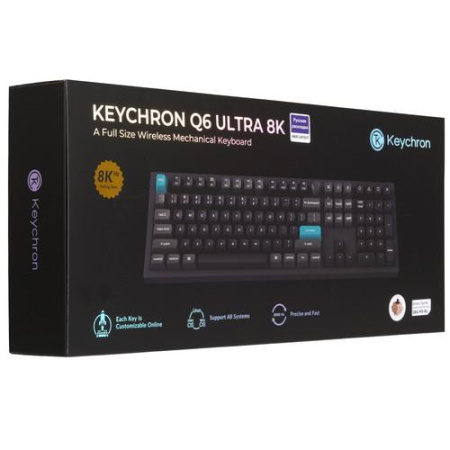 Клавиатура  проводная + беспроводная Keychron Q6 Ultra