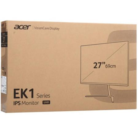 27" Монитор Acer EK271KL1Mbmiipx черный