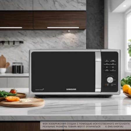 Микроволновая печь Samsung MG23F302TQS серебристый