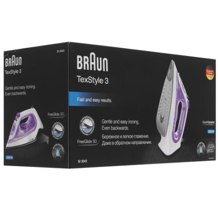 Утюг Braun Texstyle 3 SI3042 VI фиолетовый