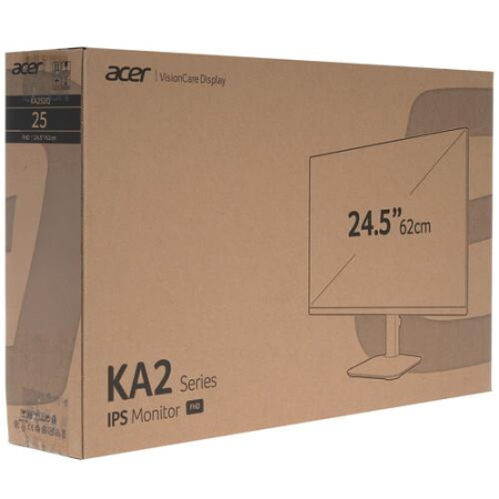 24.5" Монитор Acer KA252QG0bi черный