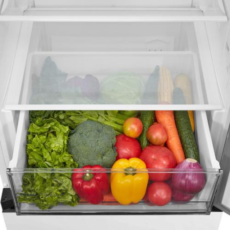Холодильник с морозильником   Midea MDRB510FGF01IDM белый