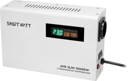 Стабилизатор напряжения SMARTWATT AVR SLIM 1000RW