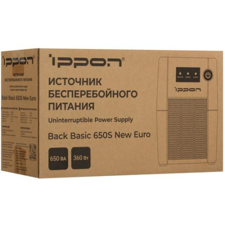 ИБП Ippon Back Basic 650S New Euro