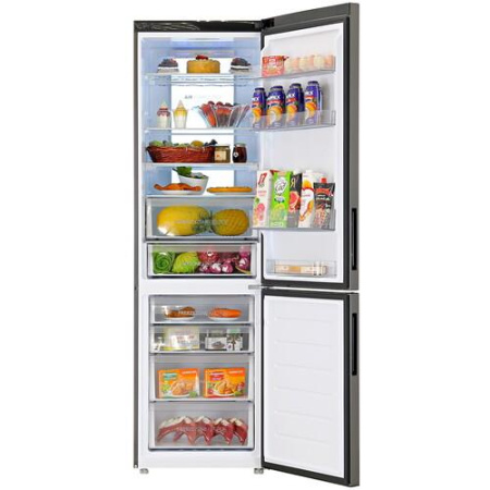 Холодильник с морозильником   Haier C4F740CBXGU1 черный