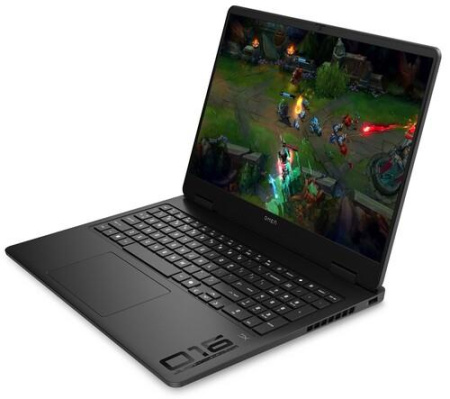 16" Ноутбук HP OMEN 16 черный