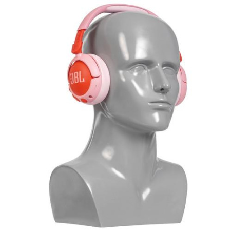 Беспроводные/проводные наушники JBL JR470NC  розовый 2025