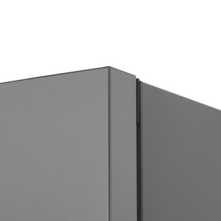 Холодильник с морозильником   Haier C4F637CFMRGU1 серебристый