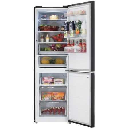 Холодильник с морозильником   Midea MDRB470MIE22OM черный