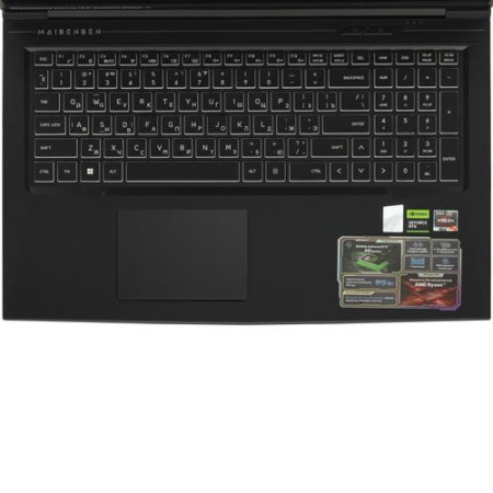 17.3" Ноутбук MAIBENBEN X17A черный