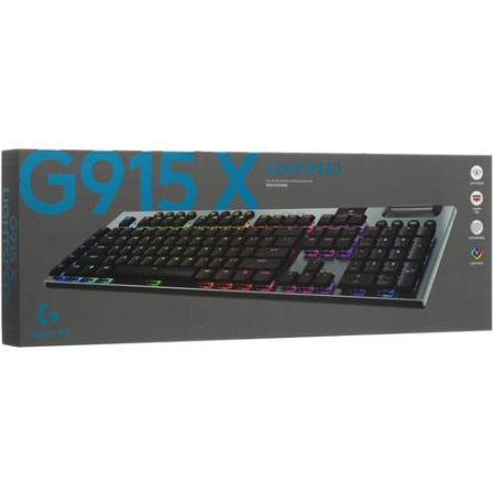 Клавиатура  проводная + беспроводная Logitech G915 X LIGHTSPEED