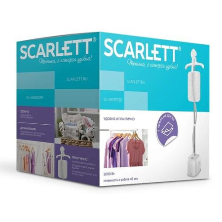 Отпариватель Scarlett SC-GS130S39 белый