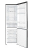 Холодильник с морозильником   Haier C4F640CXU1 серебристый