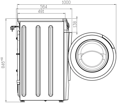 Стиральная машина ATLANT 80C1213-01