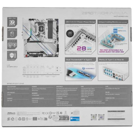 Материнская плата ASRock Z890 Taichi AQUA