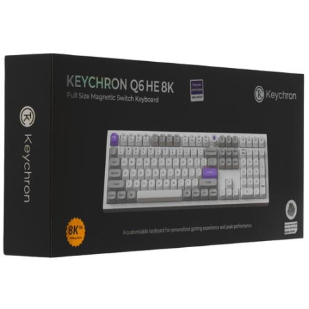 Клавиатура  проводная Keychron Q6 HE 8K