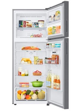 Холодильник с морозильником   Samsung RT42CG6000S9WT серебристый