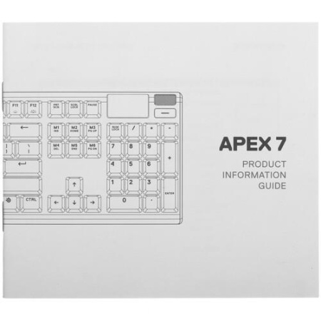 Клавиатура  проводная SteelSeries Apex 7 US