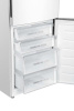 Холодильник с морозильником   Haier C4F640CWU1 белый