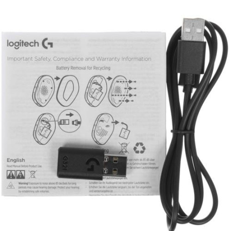 Беспроводные наушники Logitech G321 Lightspeed  белый 2025