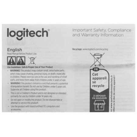 Веб-камера Logitech BRIO 100