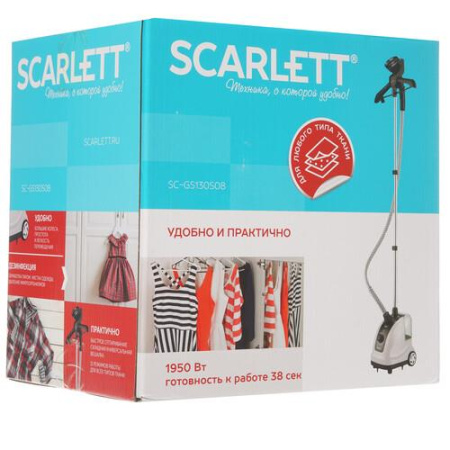 Отпариватель Scarlett SC-GS130S08 белый