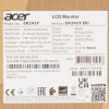 23.8" Монитор Acer EK241YEbi черный