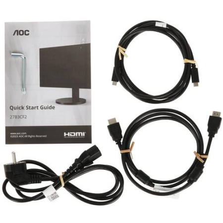 27" Монитор AOC 27B3CF2 черный