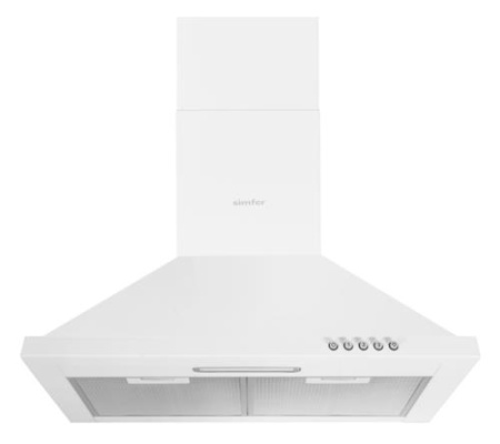 Вытяжка каминная Simfer SM52W белый