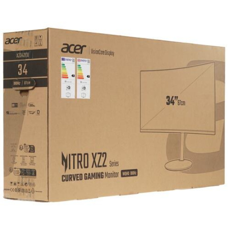 34" Монитор Acer Nitro XZ342CUS3bmiipphx черный