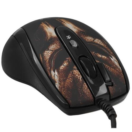 Мышь проводная A4Tech XL-750BH  черный