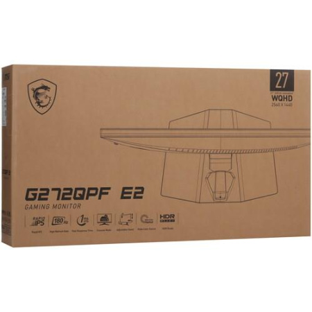 27" Монитор MSI G272QPF E2 черный