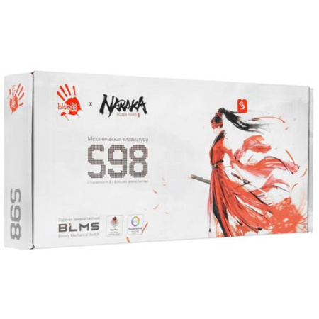 Клавиатура  проводная A4Tech Bloody S98 Naraka BLMS Plus