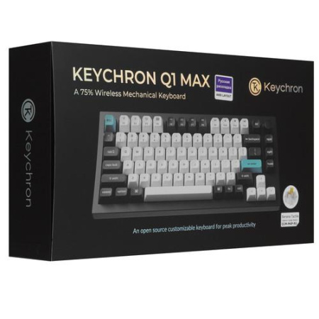 Клавиатура  проводная + беспроводная Keychron Q1 Max