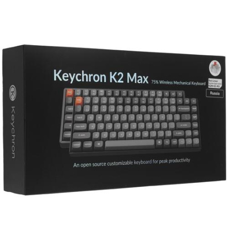 Клавиатура  проводная + беспроводная Keychron K2 Max