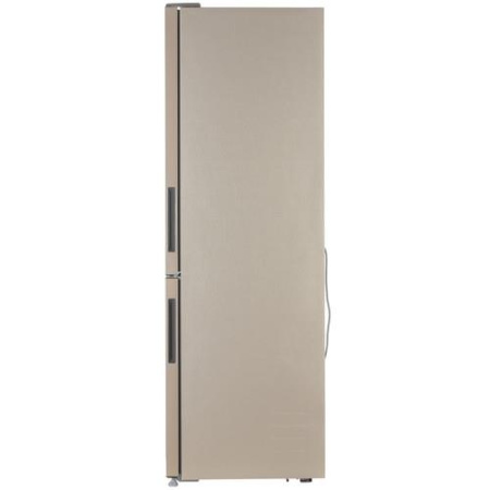 Холодильник с морозильником   Haier CEF535AGG золотистый