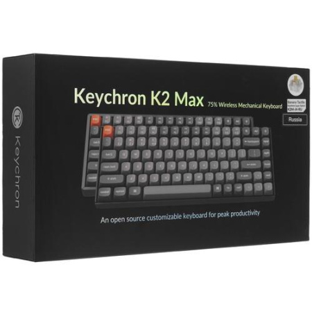 Клавиатура  проводная + беспроводная Keychron K2 Max