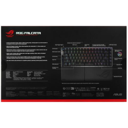 Клавиатура  проводная + беспроводная ASUS M703 ROG Falcata