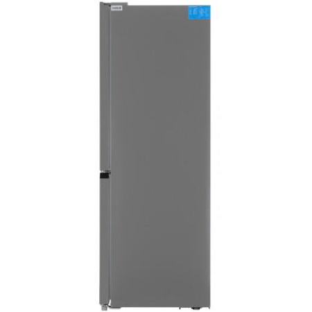 Холодильник с морозильником   Midea MDRB471MGF46O серебристый