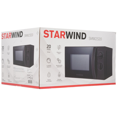 Микроволновая печь Starwind SMW2320 черный