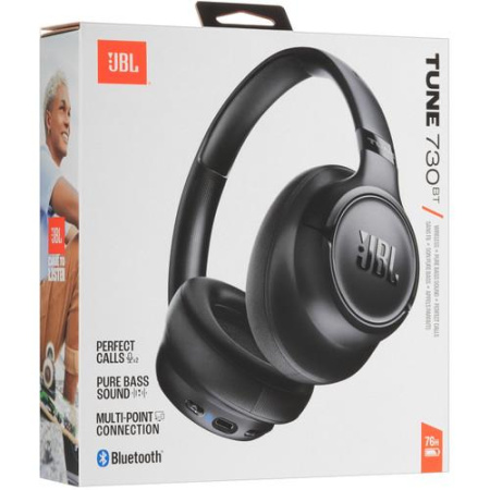 Беспроводные наушники JBL Tune 730BT  черный 2025