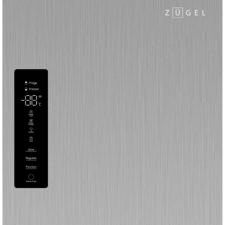 Холодильник ZUGEL ZRCDI456X